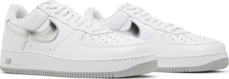 Air force 1 low metallic silver/black-white hotsell