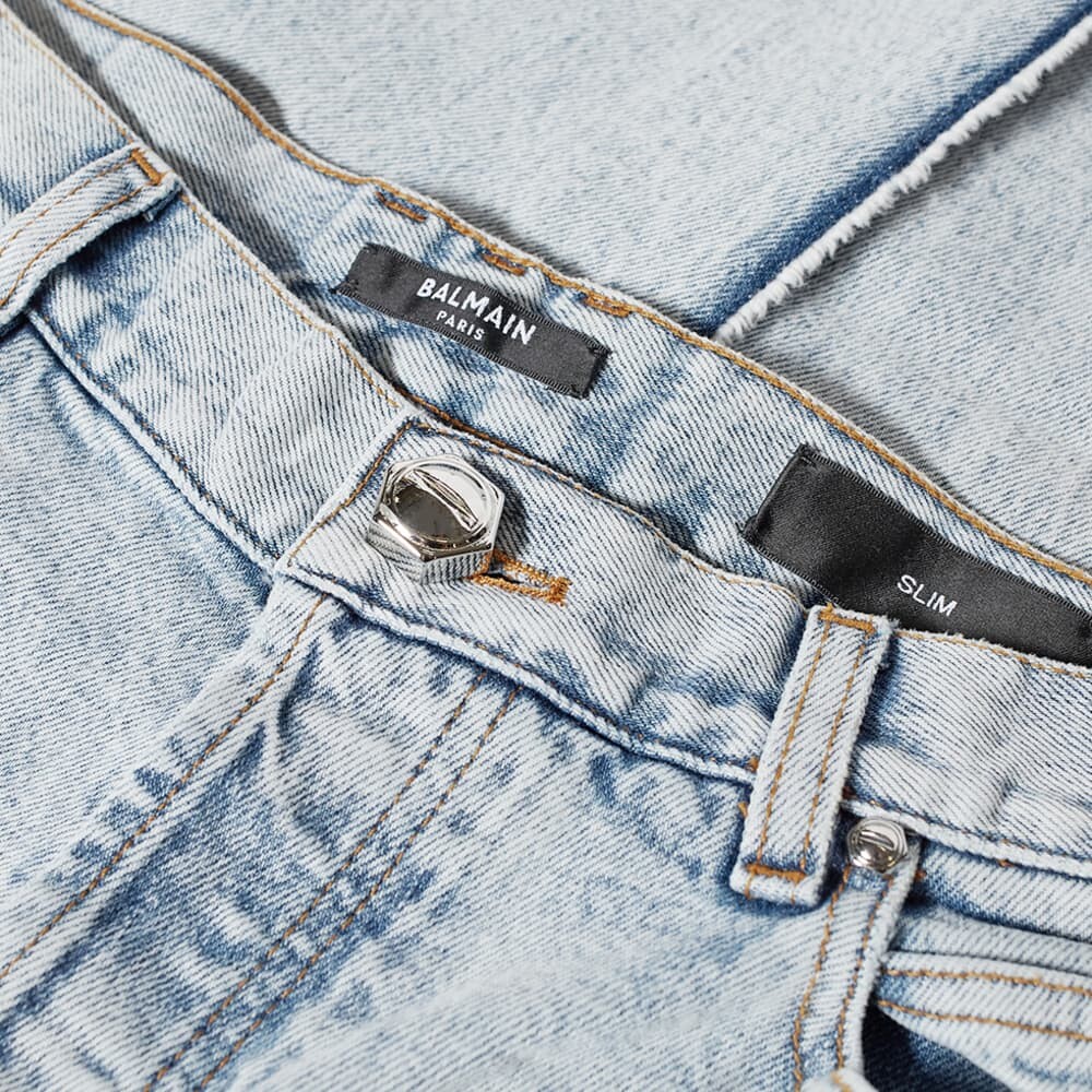 

Джинсы Balmain Slim Vintage Wash Jean
