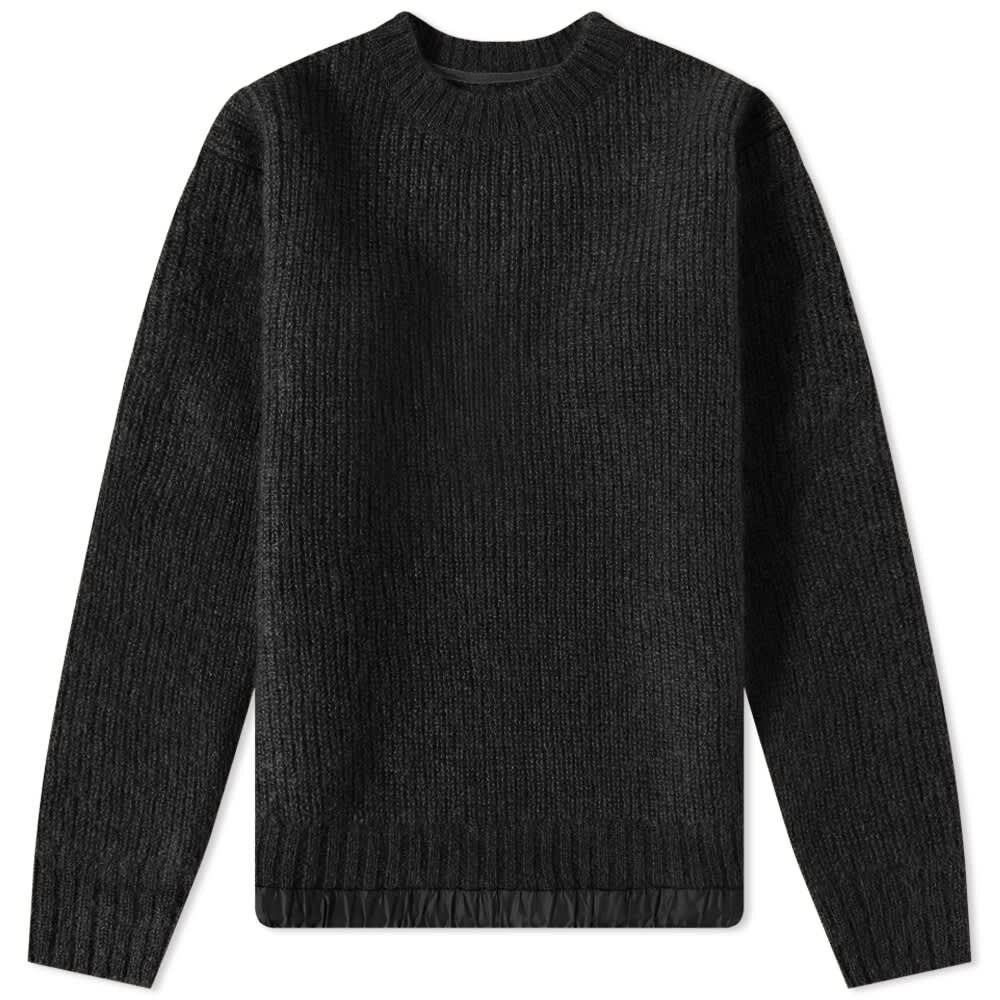 

Джемпер Sacai Mohair Crew Knit, Черный