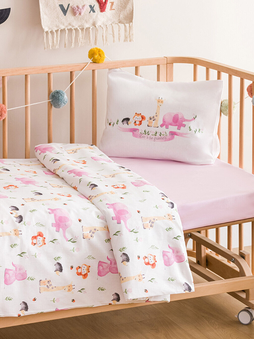 

Детский пододеяльник из хлопка с узором LCW Home