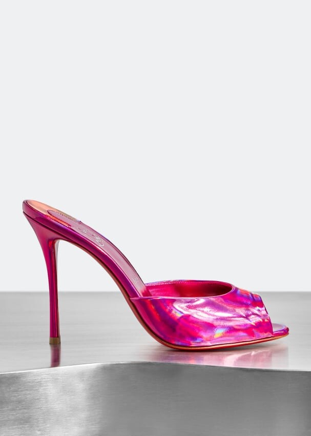 

Мюли CHRISTIAN LOUBOUTIN Me Dolly 100 mules, розовый