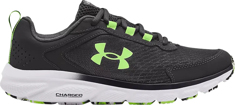 

Кроссовки Under Armour Charged Assert 9 Marble Jet Grey White, серый