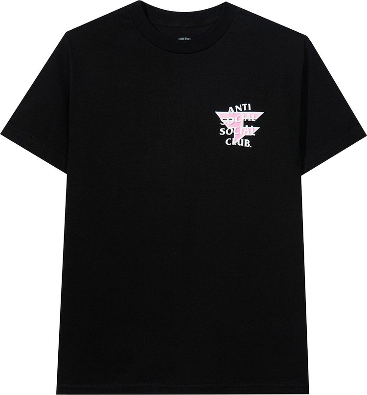 Футболка Anti Social Social Club x Faze Clan Tee 'Black', черный - фото