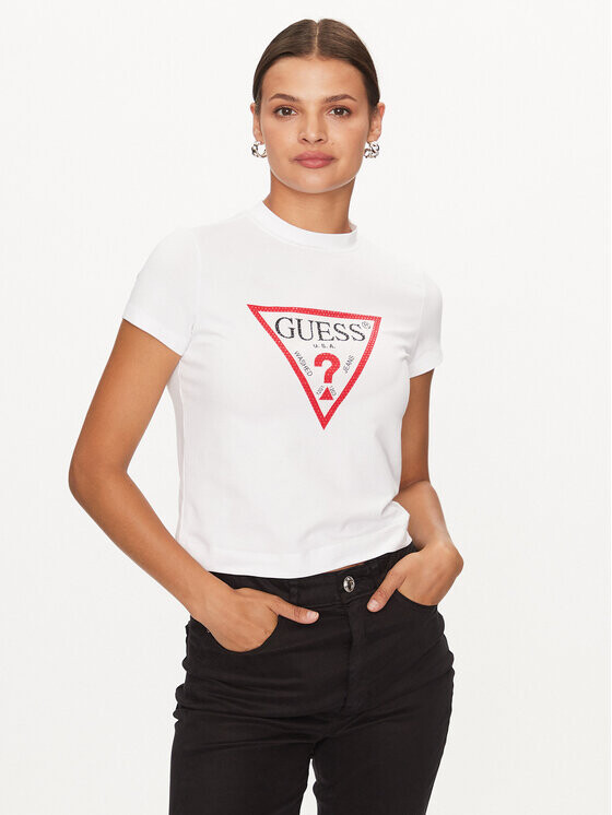 

Футболка стандартного кроя Guess, белый