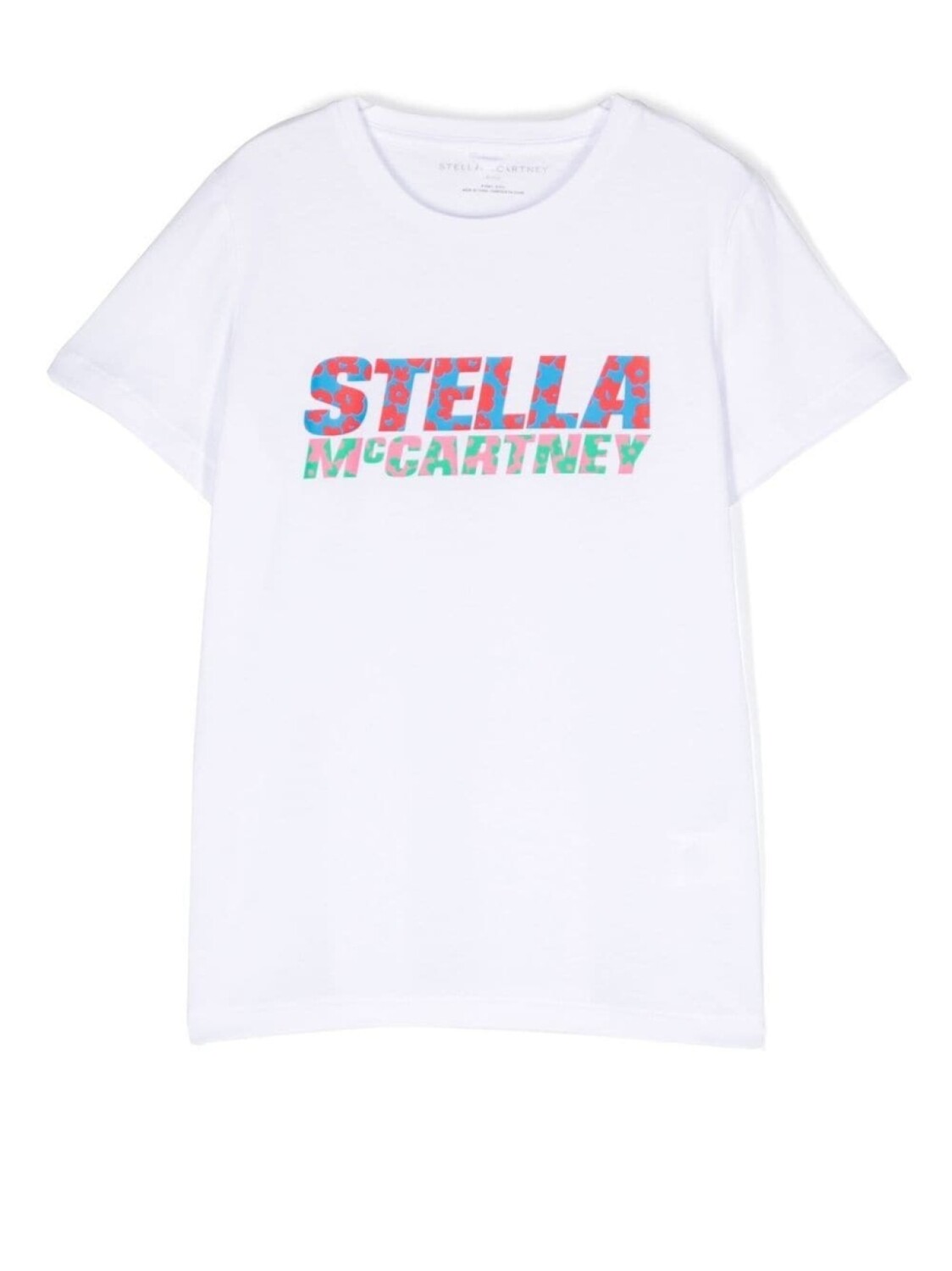 

Футболка с логотипом Stella McCartney Kids, белый