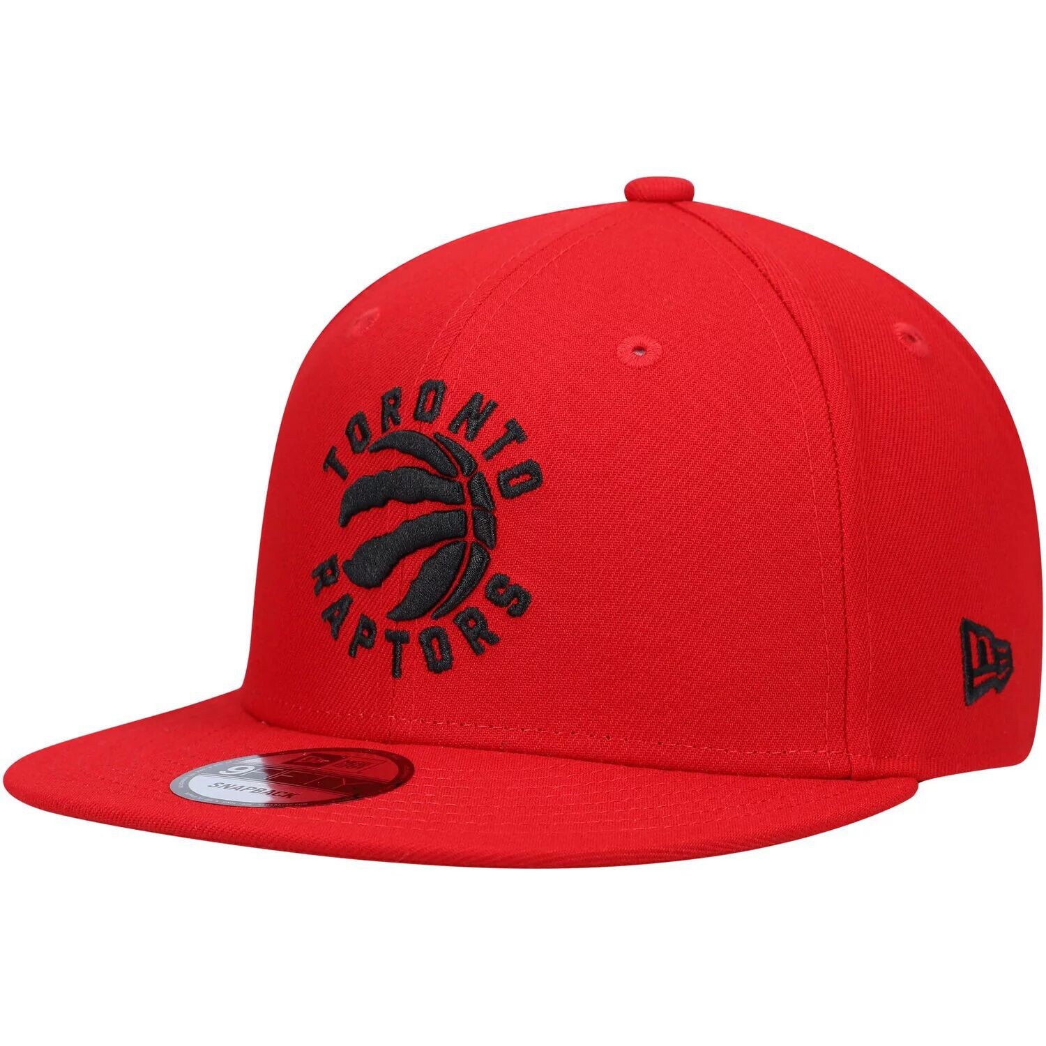 

Мужская красная кепка New Era Toronto Raptors Logo 9FIFTY Snapback