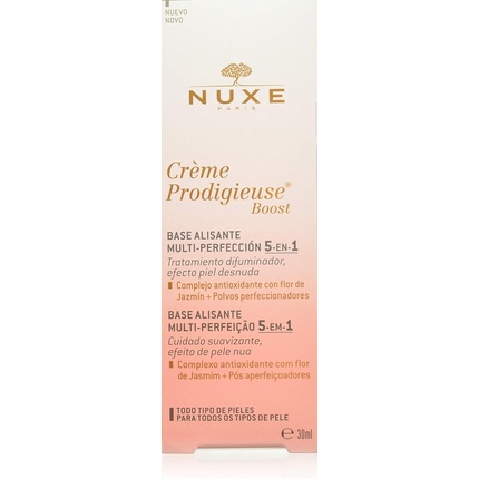 

Cream Prodigieuse Boost 5 в 1 разглаживающий праймер Multi Perfection, 30 мл, Nuxe