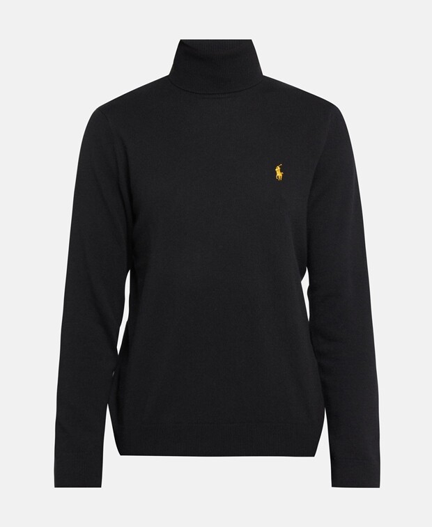 

Шерстяной джемпер Polo Ralph Lauren, черный