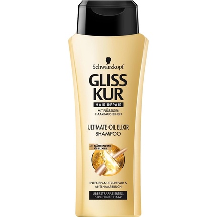 Шампунь Gliss Kur Ultimate Oil Elixir, 8,45 жидких унций, Schwarzkopf