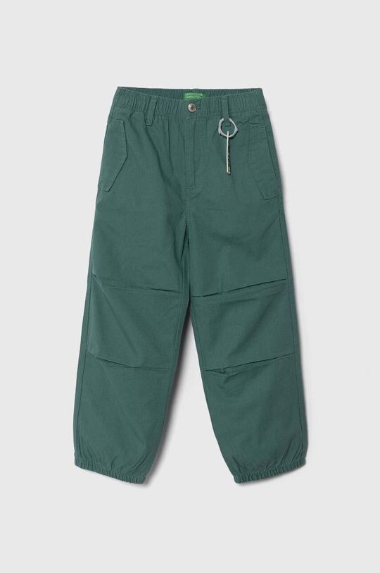 

United Colors of Benetton Детские хлопковые брюки, зеленый