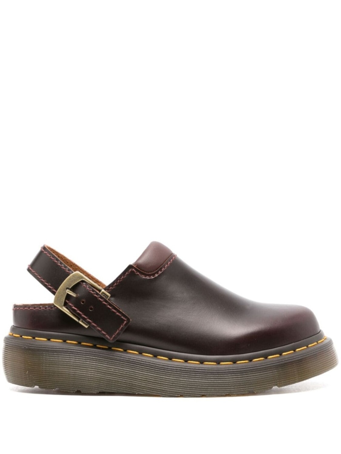 

Мюли Laketen с ремешком на пятке Dr. Martens, коричневый