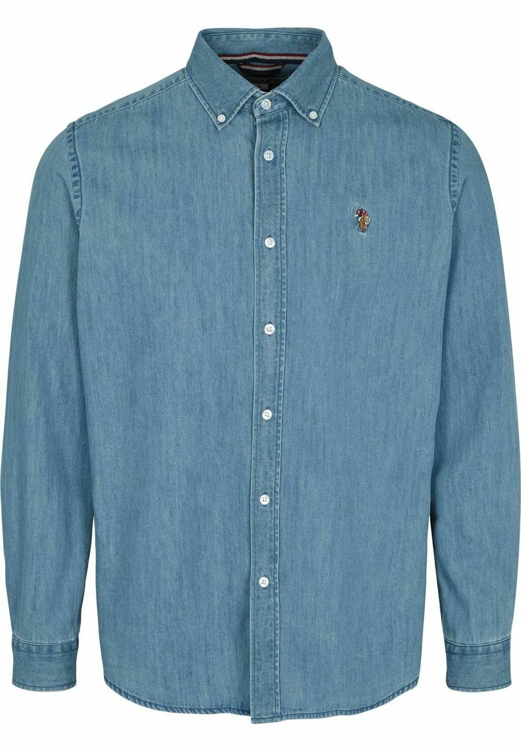 

Рубашка U.S. Polo Assn., цвет light blue denim