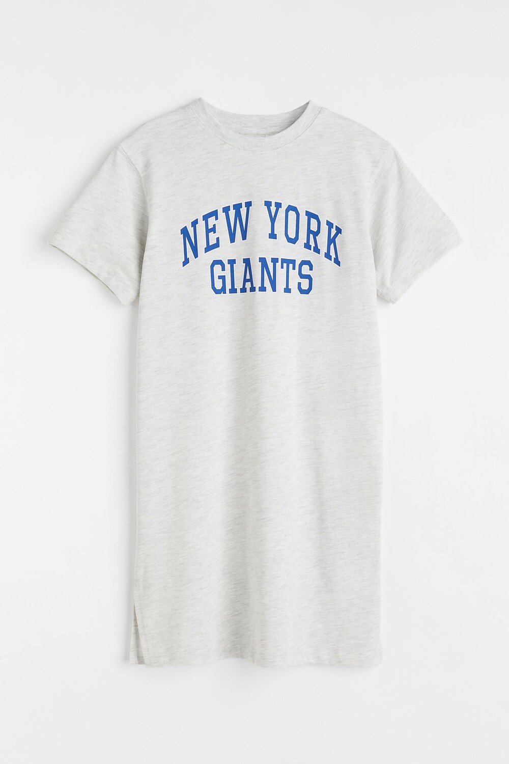 

Платье-футболка H&M NY Giants, cерый меланж