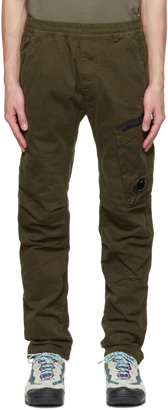 

Зеленые брюки Mock-Fly C.P. Company