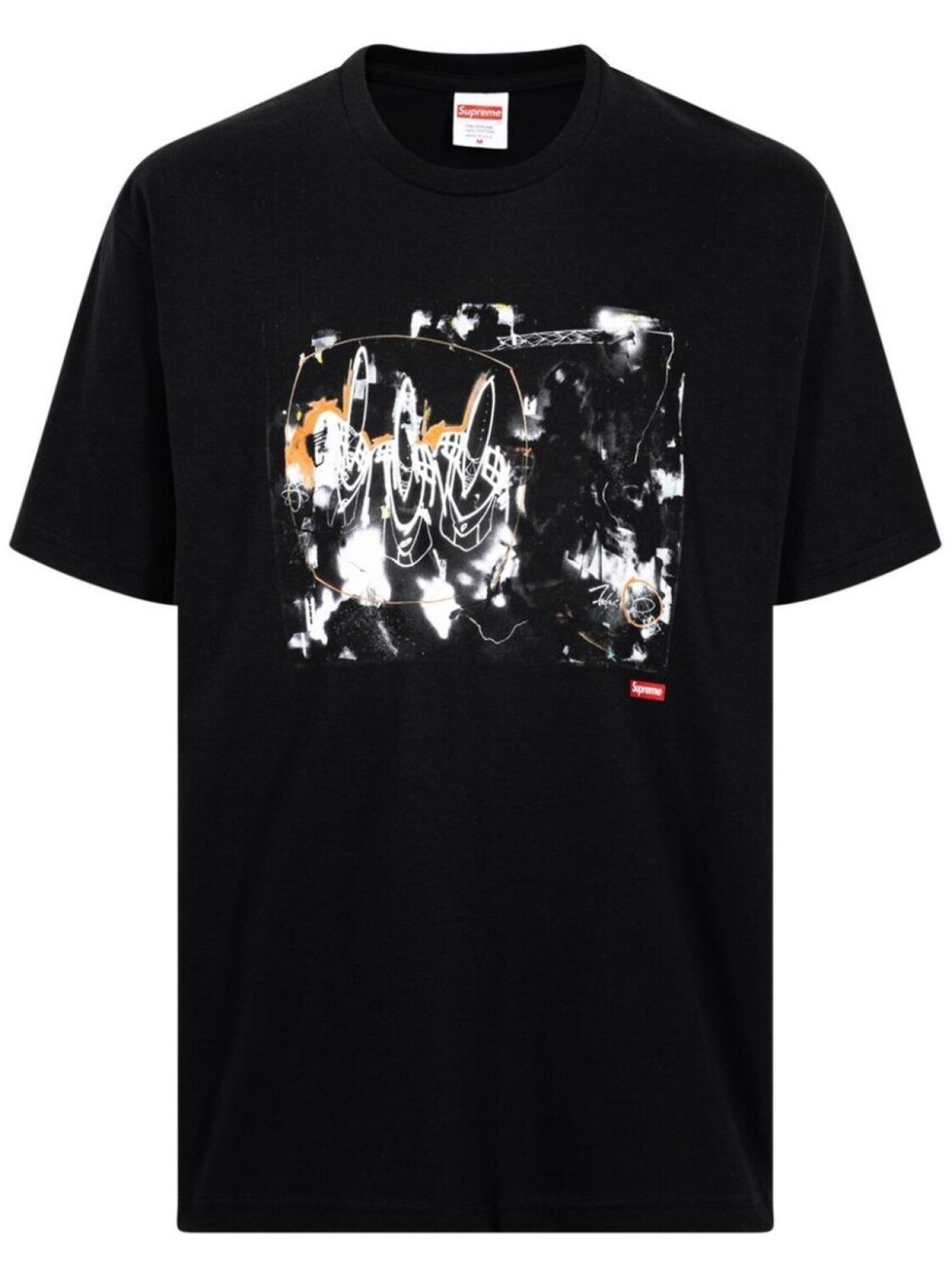 

Supreme футболка с графичным принтом из коллаборации с Futura 2000, черный
