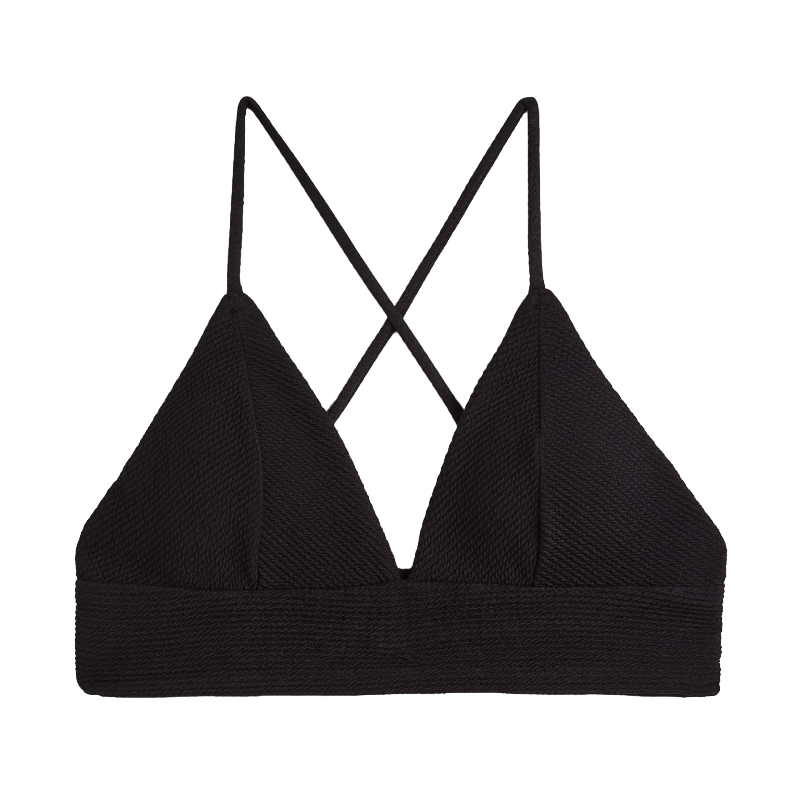 Лиф H&M Padded Bikini Top, черный