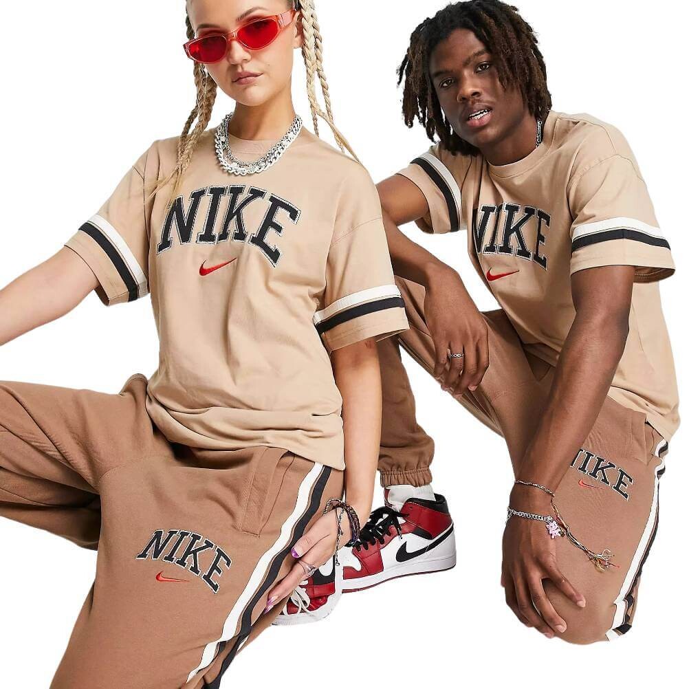 

Футболка Nike Retro Collegiate, бежевый