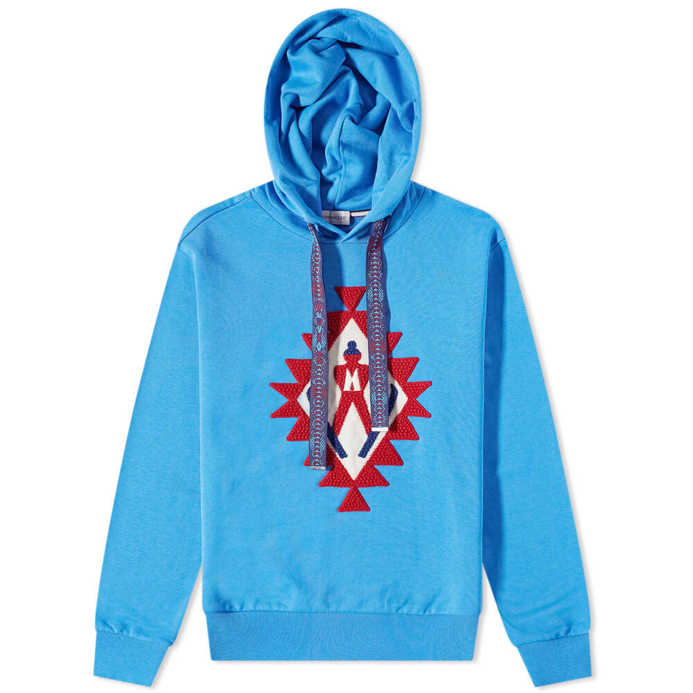 

Толстовка Moncler Navajo Emroidered Popover Hoody, Синий