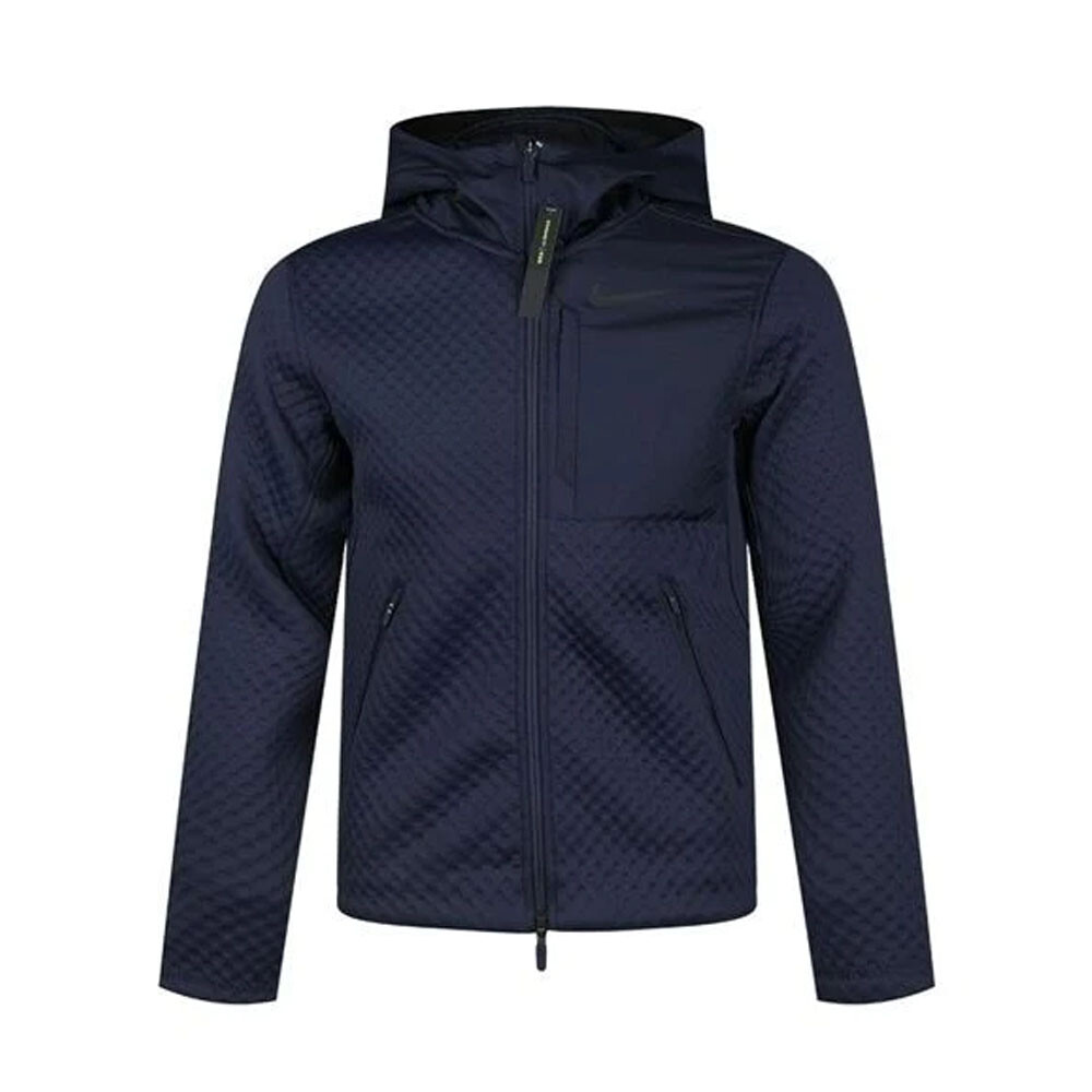 

Куртка Nike Full-length Zipper Hooded Training, синий