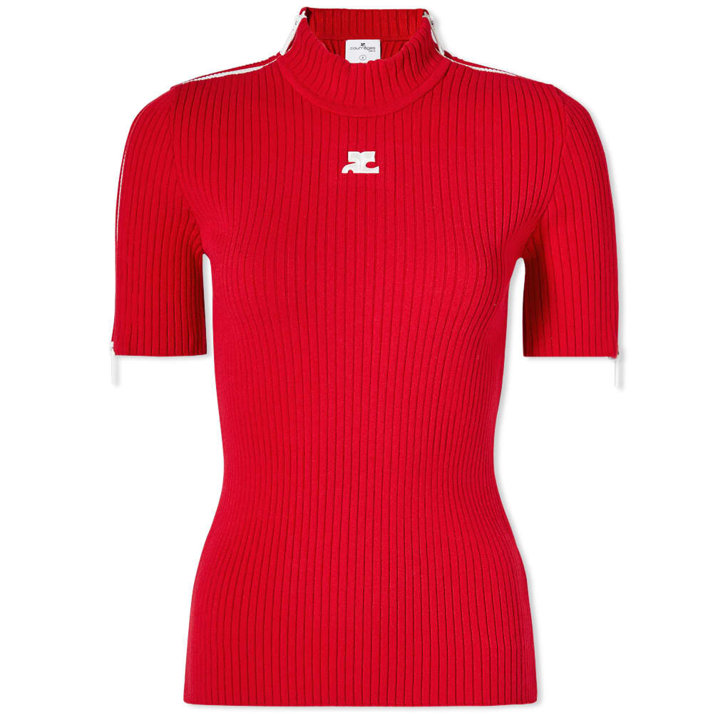 

Джемпер Courrèges Zipper Sleeve Jumper