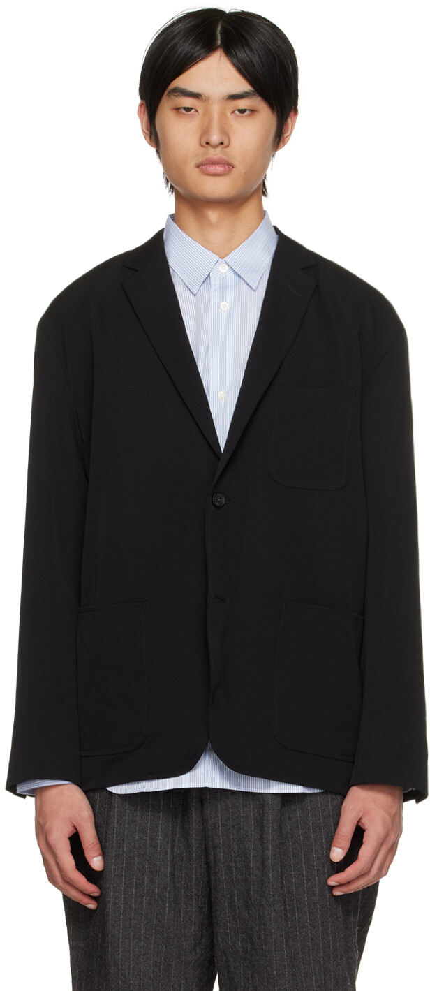 

Черный пиджак с карманом Comme des Garçons Homme