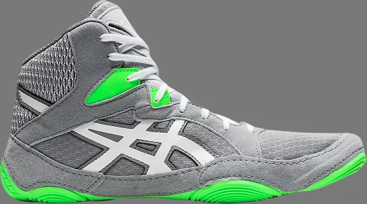 

Лимитированные кроссовки snapdown 3 'sheet rock green' Asics, серый