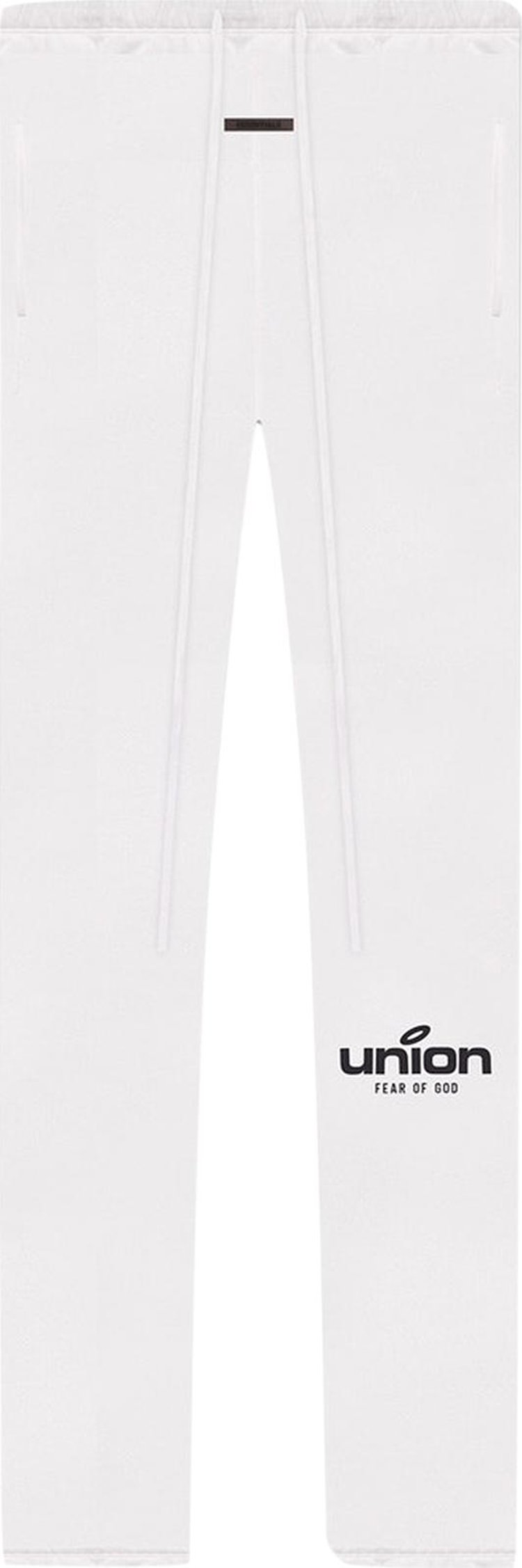 Спортивные брюки Fear of God Essentials x Union Vintage Sweatpant 'White', белый - фото