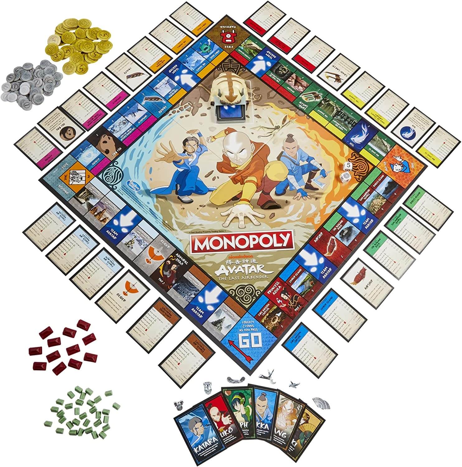 Настольная игра Hasbro Gaming Monopoly: Avatar Nickelodeon The Last  Airbender Edition – заказать по доступной цене из-за рубежа в  «CDEK.Shopping»