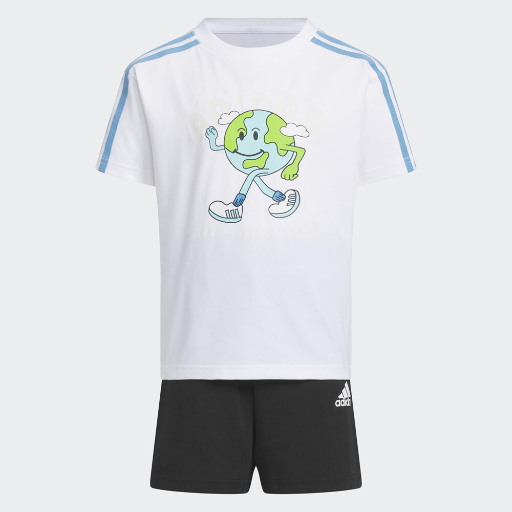 

Спортивный костюм Adidas Kids, белый/черный