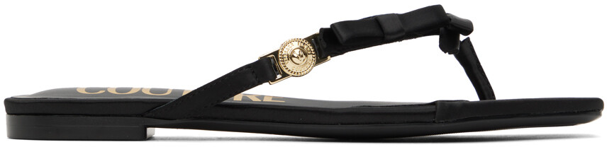 

Черные сандалии Millie Versace Jeans Couture