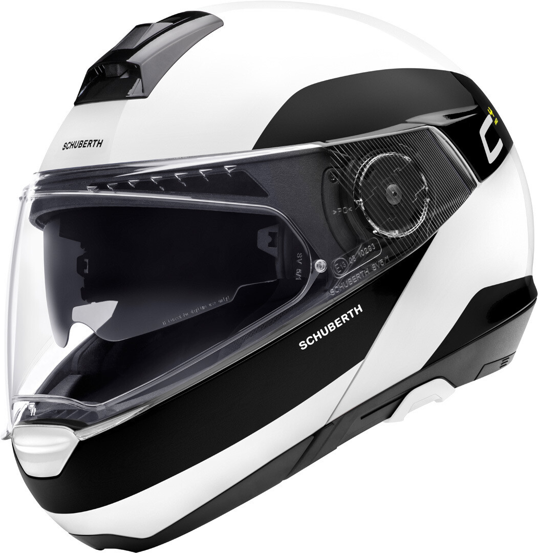 

Schuberth C4 Pro Fragment шлем, белый/черный