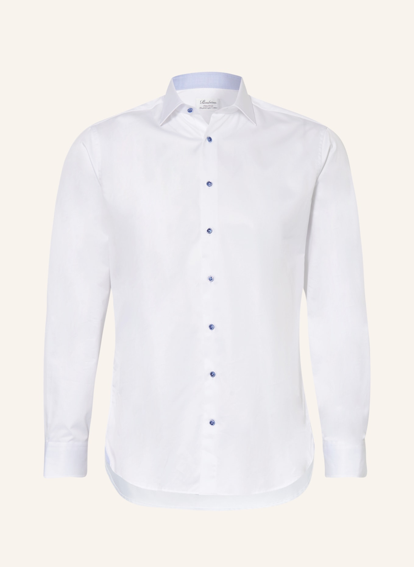 цена Рубашка Stenströms Body Fit, белый