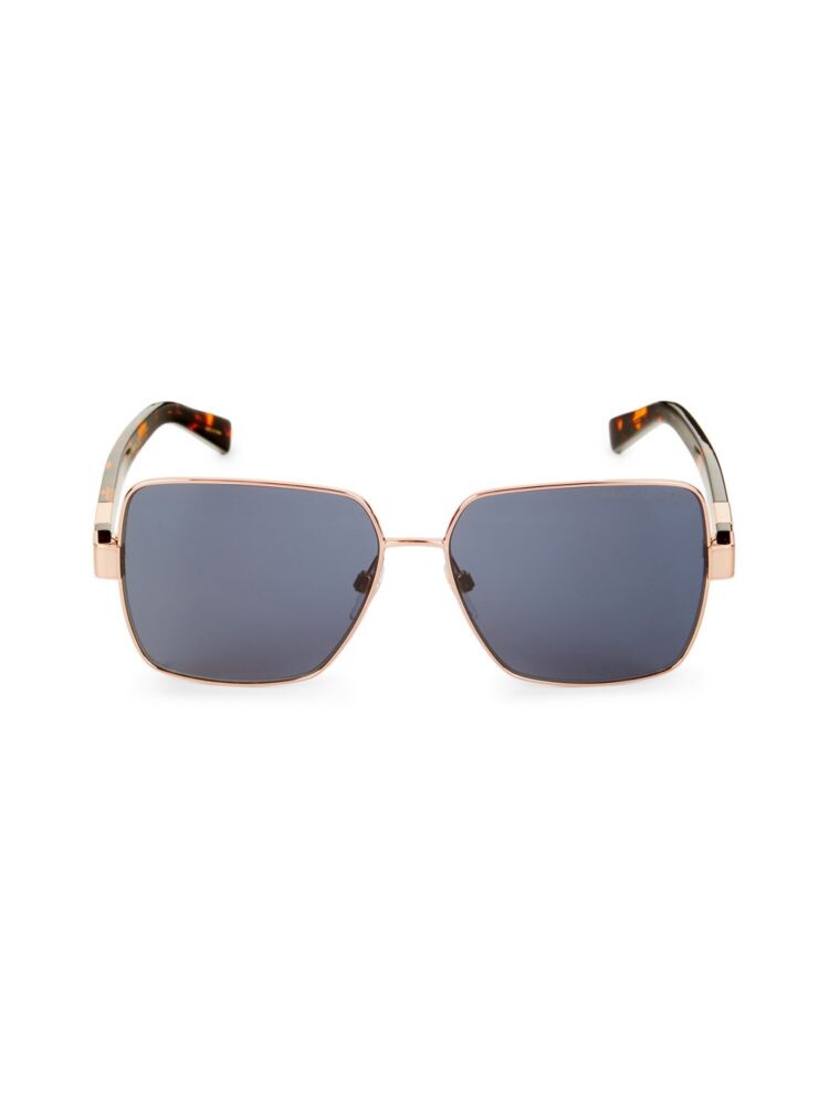 

Квадратные солнцезащитные очки 58MM Marc Jacobs, цвет Gold Copper