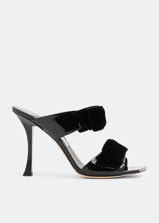 

Сандалии JIMMY CHOO Flaca sandals, черный