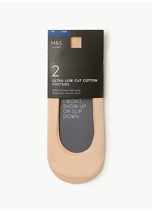 

Натуральные женские носки-балерины Marks & Spencer