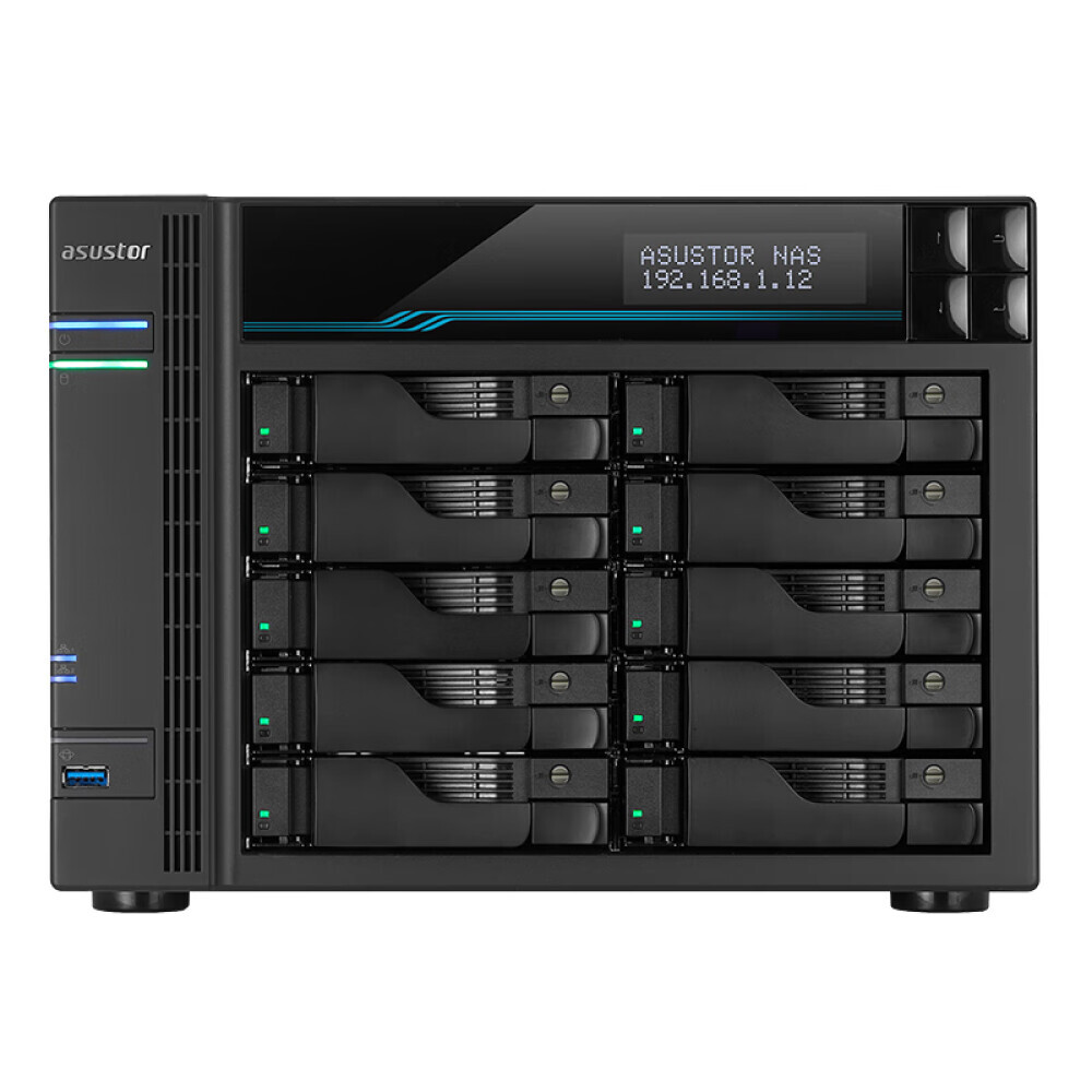 

Сетевое хранилище Asustor AS6510T 10-дисковое