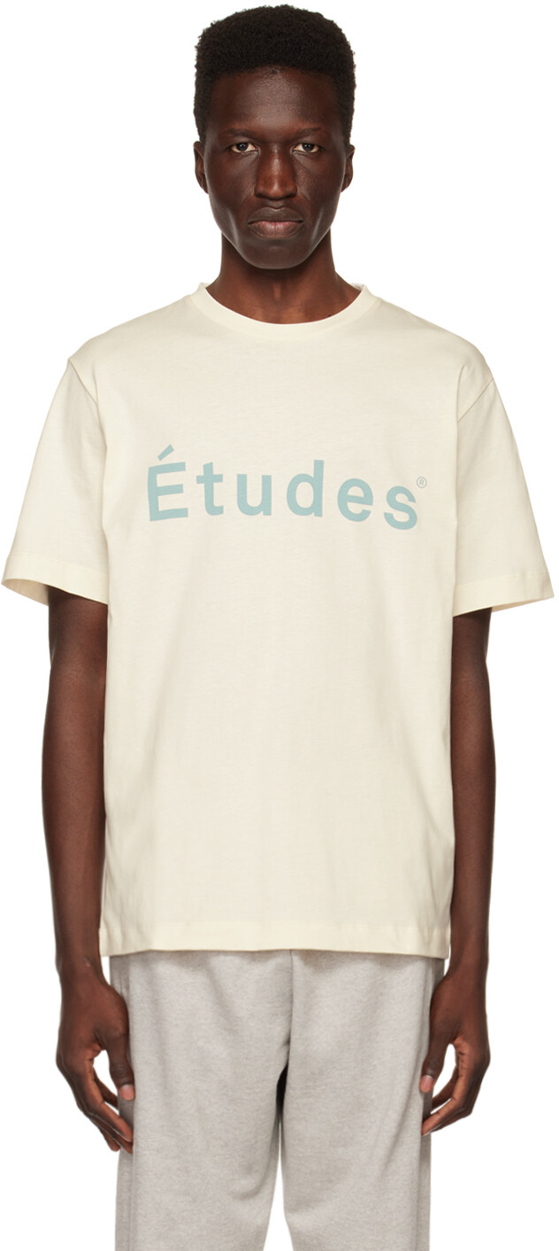 

Эксклюзивная футболка SSENSE Off-White Wonder Études, Белый