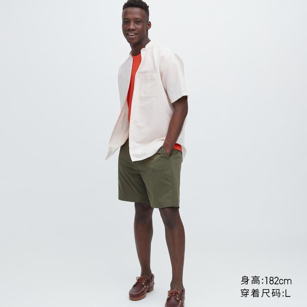 

Шорты унисекс Uniqlo, оливковый
