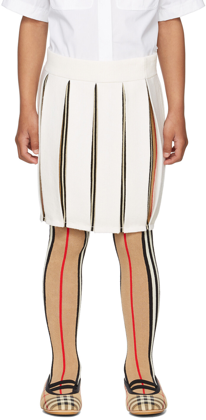 

Детская юбка Off-White & Beige Ameila Burberry