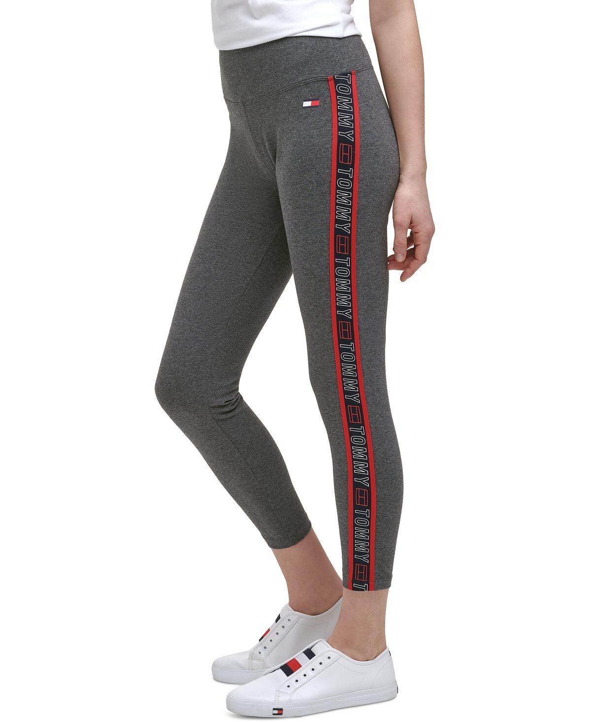 

Леггинсы длиной 7/8 с отделкой логотипом Tommy Hilfiger