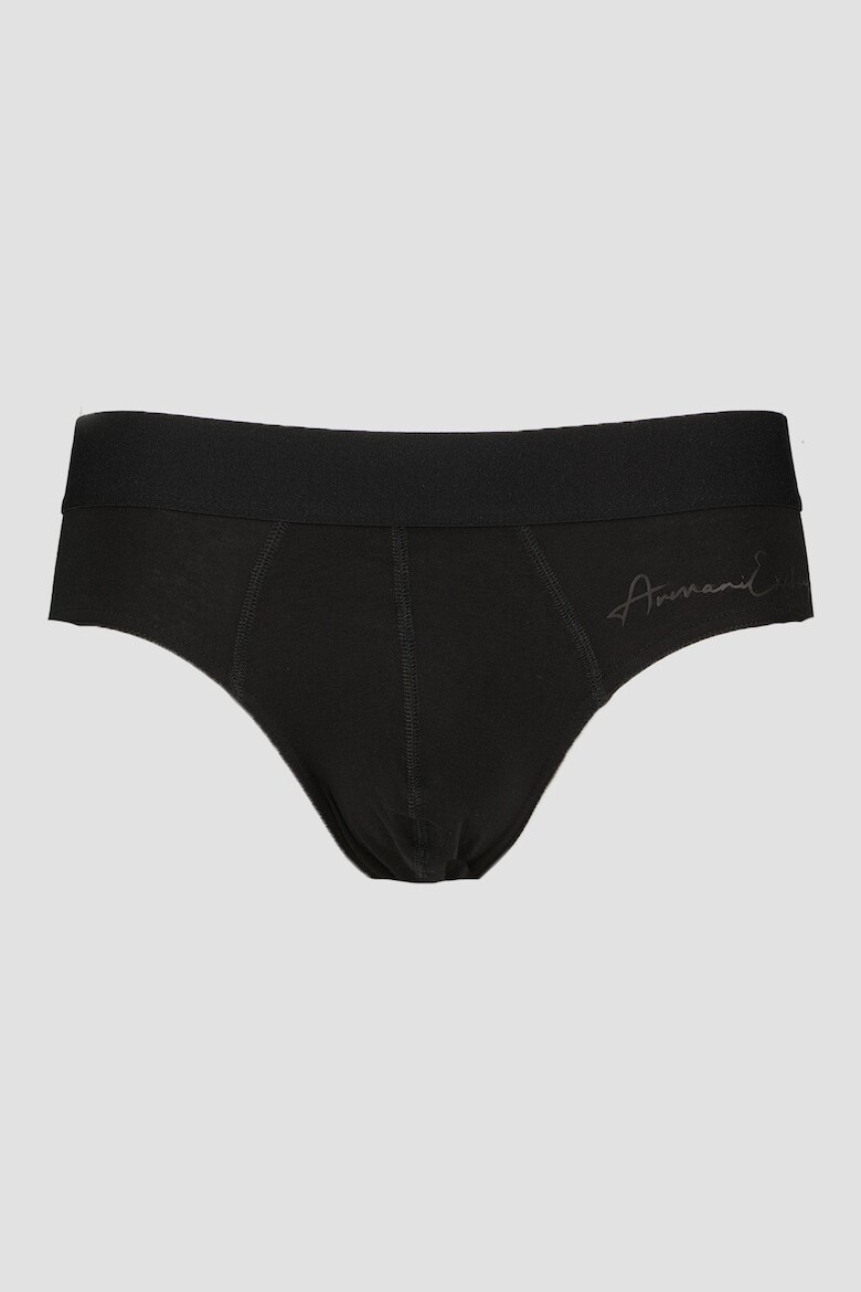 

Хлопковые трусы - 1 пара Armani Exchange, черный