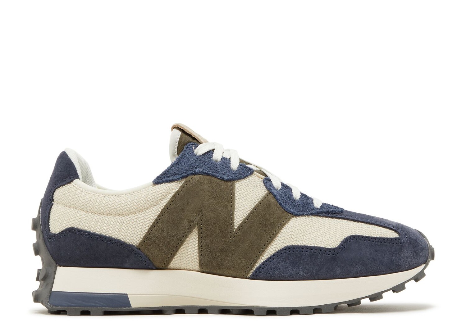 

Кроссовки New Balance 327 'Beige Navy', кремовый, Бежевый;коричневый