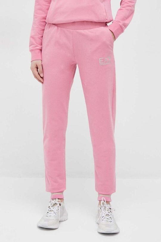 

Спортивные брюки EA7 Emporio Armani, розовый