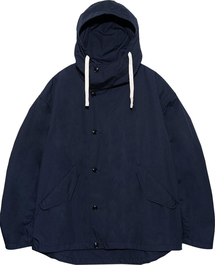 

Куртка nanamica Hooded 'Navy', синий