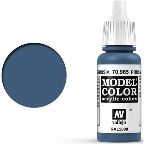

Аксессуары Vallejo Vallejo Model Color Paint: Prussian Blue