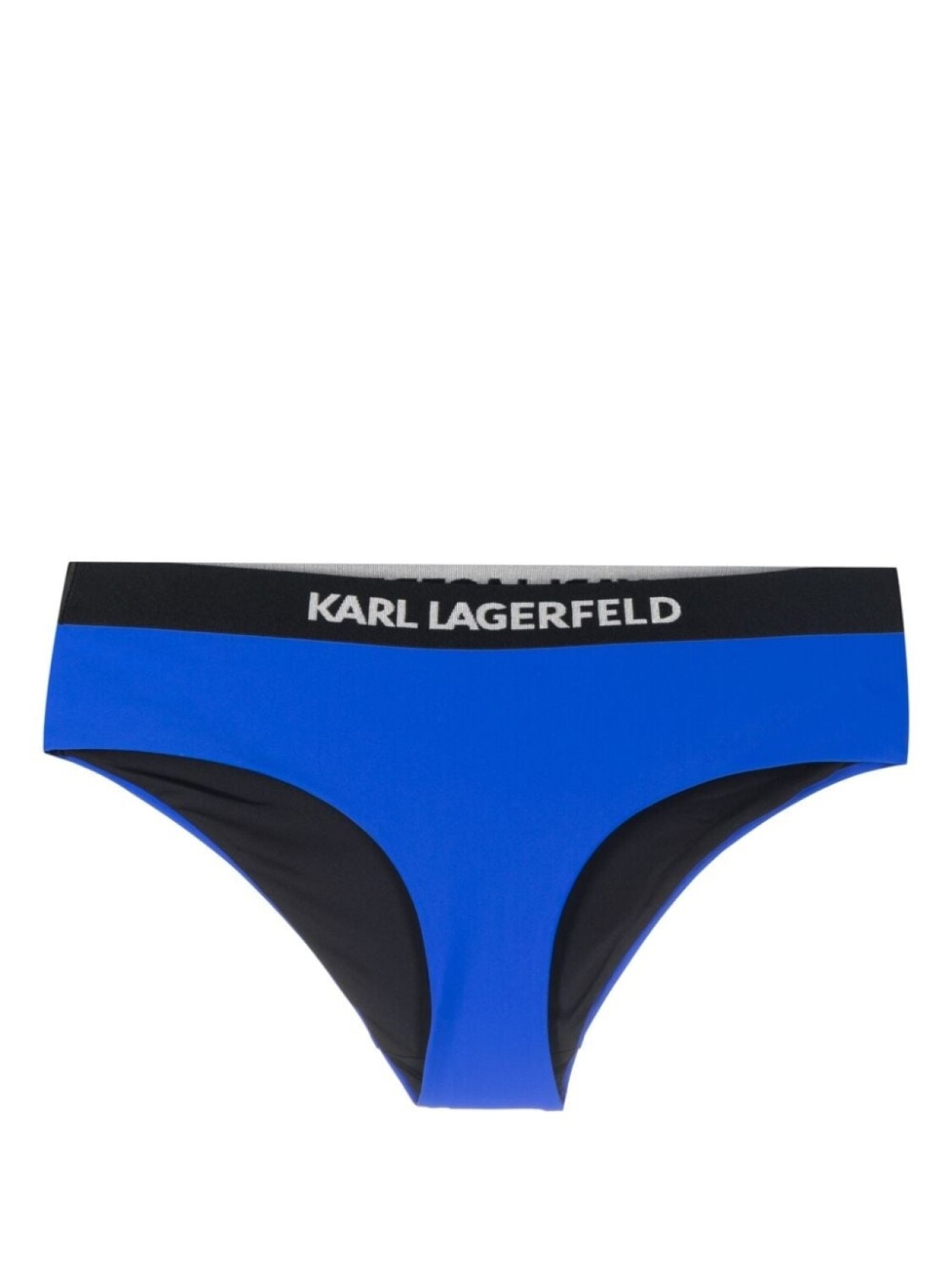 

Karl Lagerfeld бикини с логотипом на поясе, синий