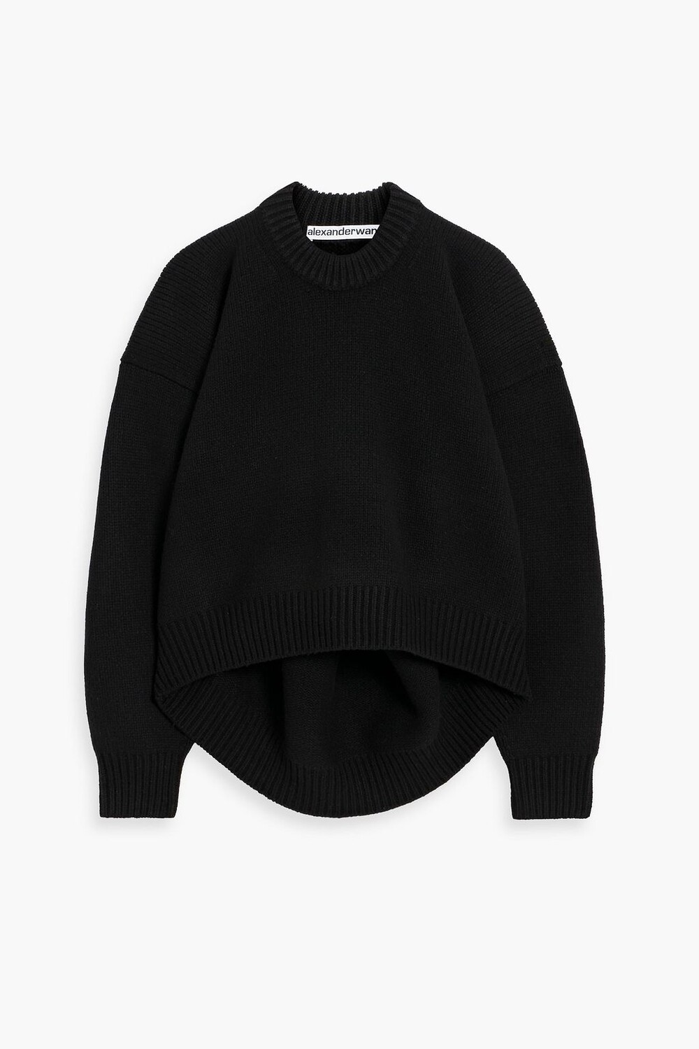 

Свитер из смесовой шерсти ALEXANDER WANG, черный
