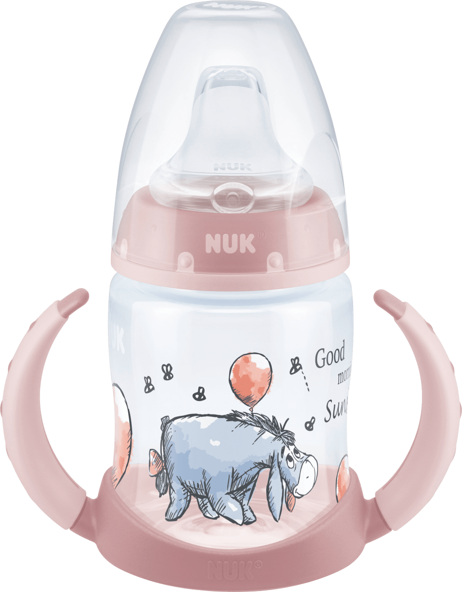 Бутылочка для питья First Choice Disney Climate Control розовая 6-18 месяцев 150мл 1 шт. NUK