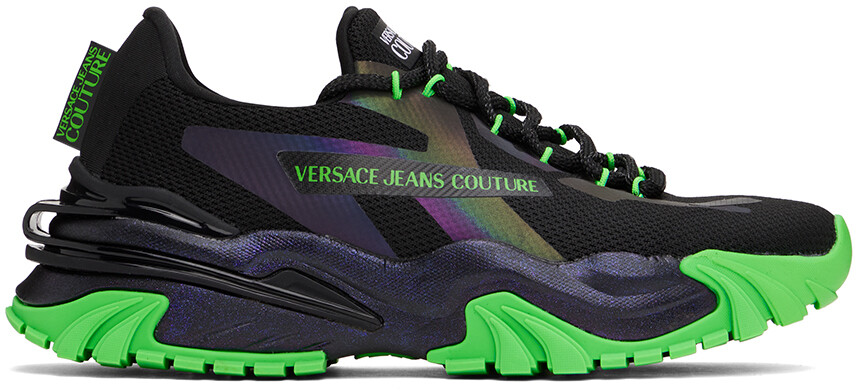 

Черные кроссовки New Trail Trek Versace Jeans Couture