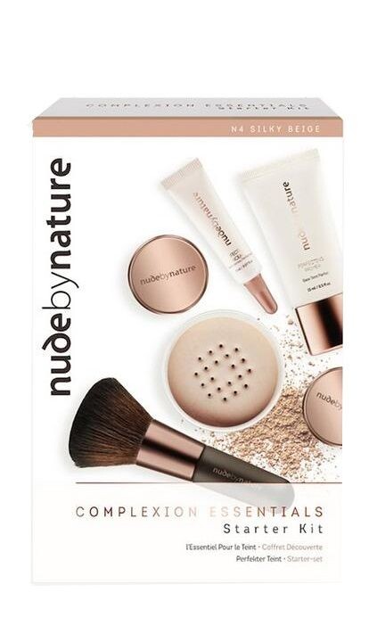 

Nude by Nature Complexion Essentials Starter Kit N4 набор для макияжа, 1 шт.